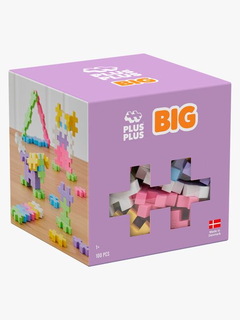 Plus-Plus BIG Pastel Mix 100 Dele