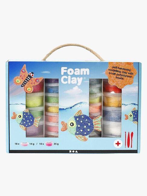 Foam Clay Gaveæske Blandede Farver