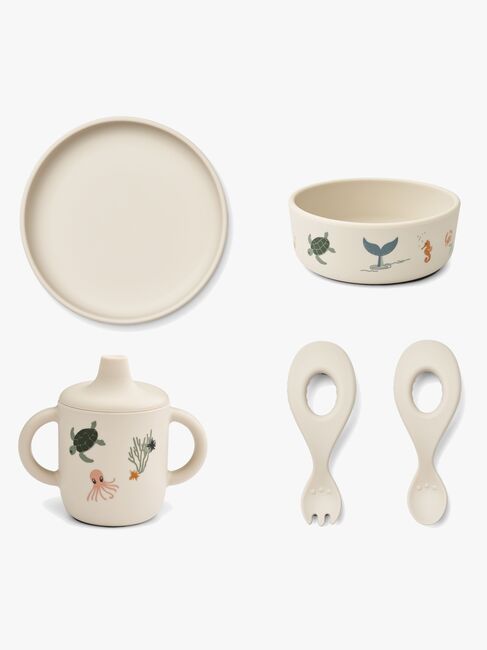 LIEWOOD Ryle Spisesæt, Sea Creature/Sandy