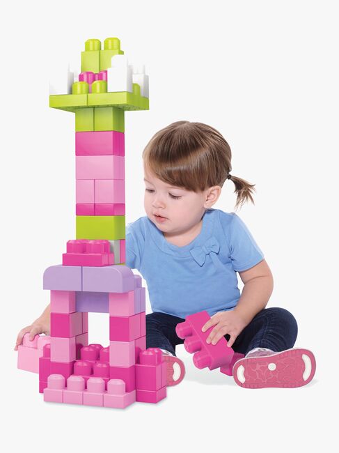 Mega Bloks Stor Byggetaske First Builders, 60 dele