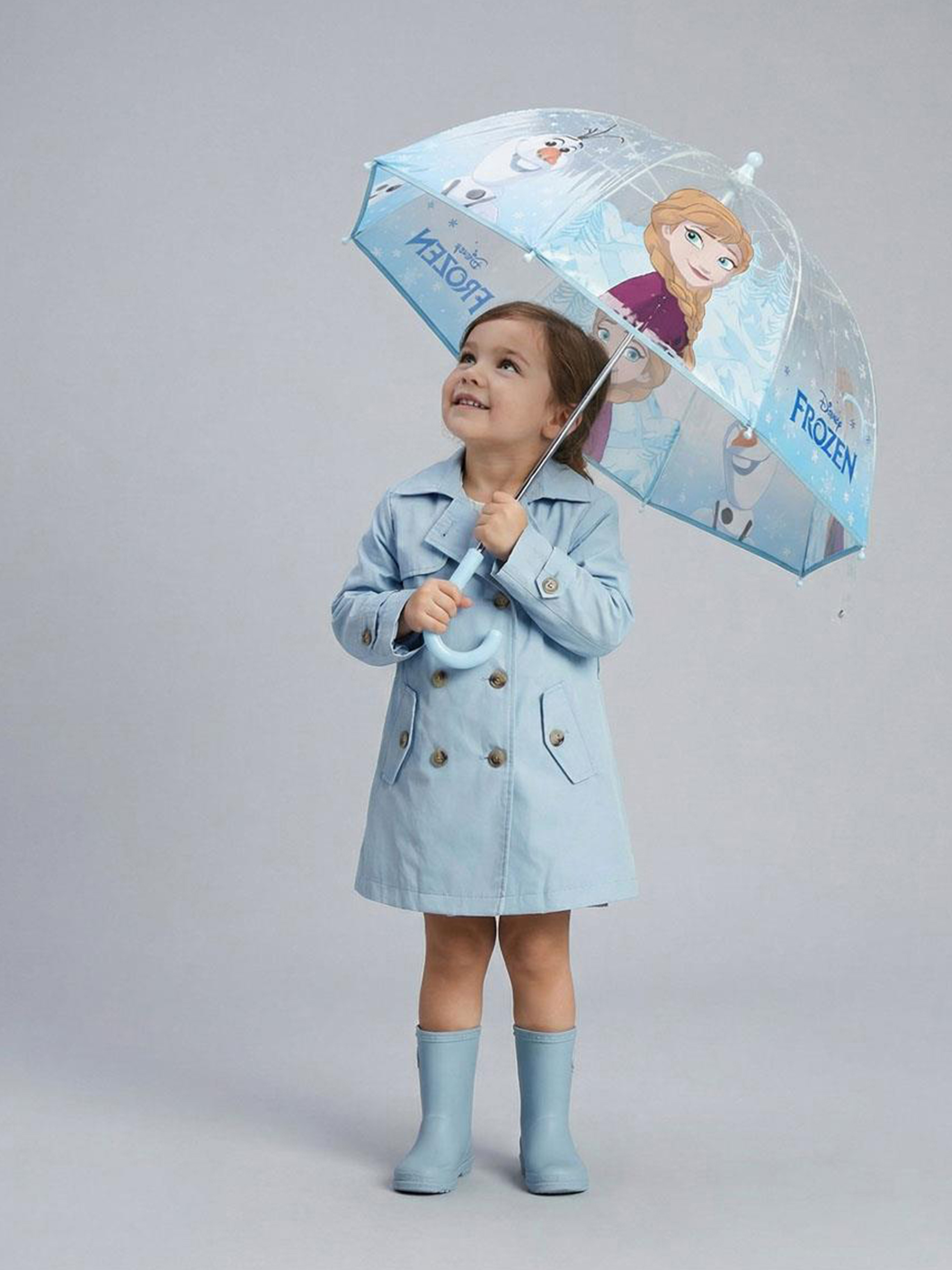 Disney Frozen Paraply, Lyseblå