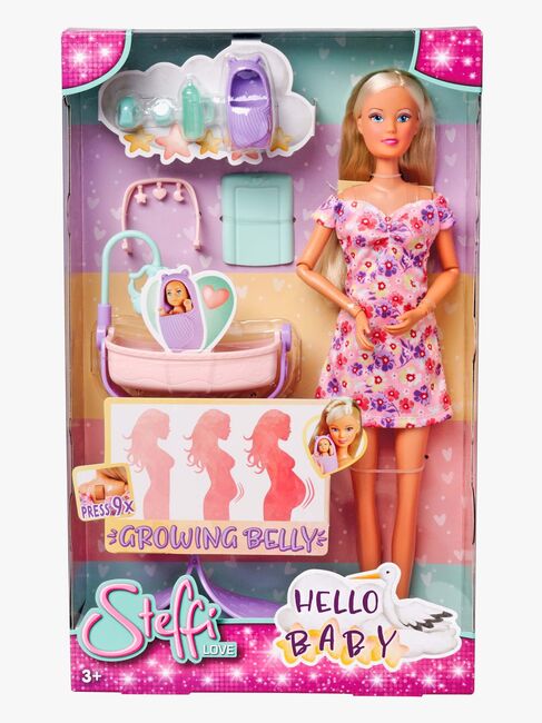 Steffi Love  Gravid Dukke med Voksende Mave