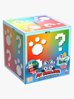 Pet Simulator Lucky Block Figursæt Series 2 4-pak
