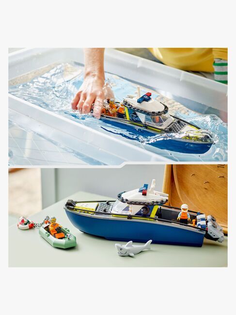 LEGO City 60456 Politibåd på forbryderjagt