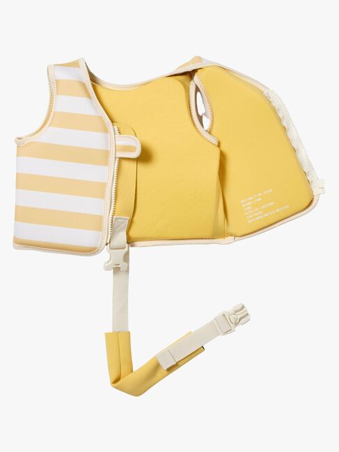 SUNNYLiFE Svømmevest, Sid the Seagull Mustard Stripe