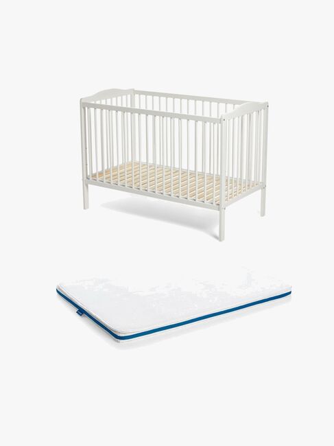 JLY MAJA Dream Tremmeseng inkl 3D-madras 60x120, Hvid