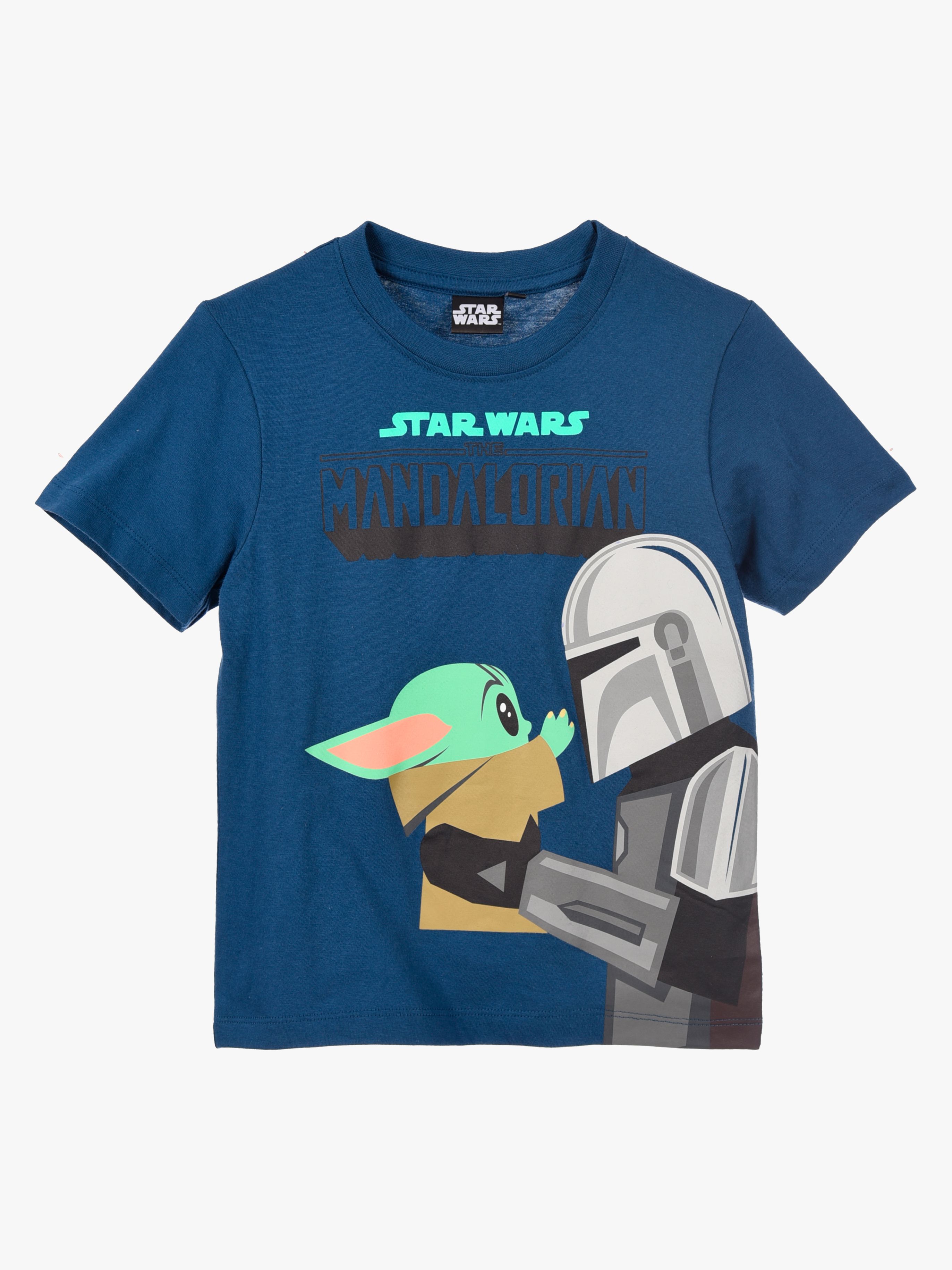 Star Wars Mandalorian T-shirt, Navy, 104-110