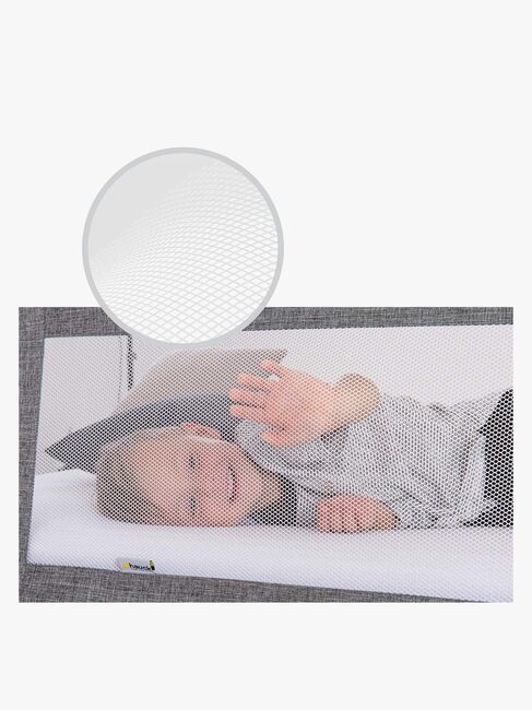 Hauck Sleep N Safe Plus XL Sengehest, Melange Grey