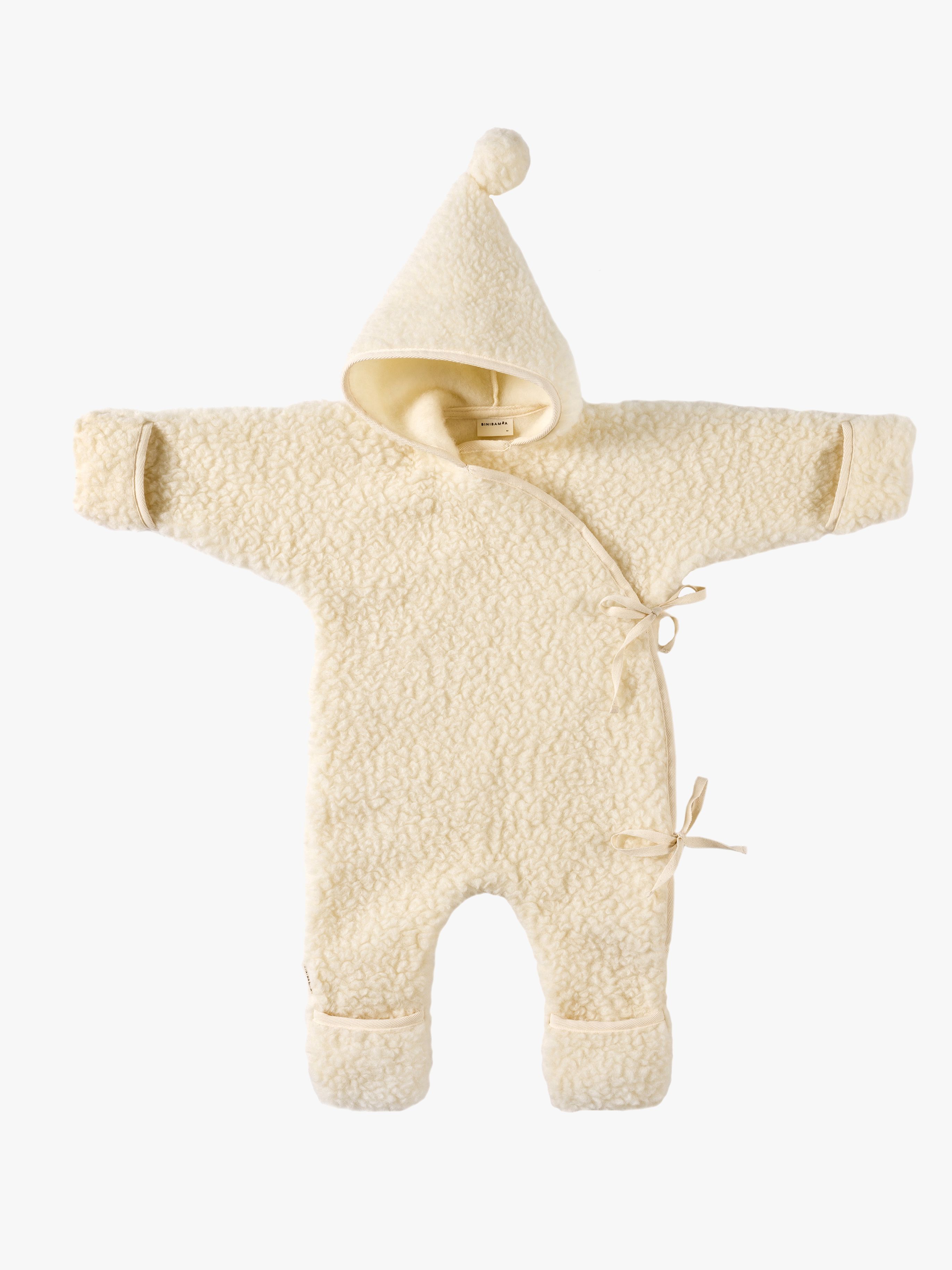 BINIBAMBA Snugglesuit Merinould, 12-24 mdr.