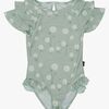 Lindberg Gracie Badedragt, Green/White