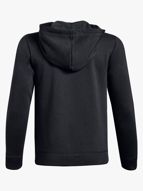 Under Armour Fleece FZ Hættetrøje, Black