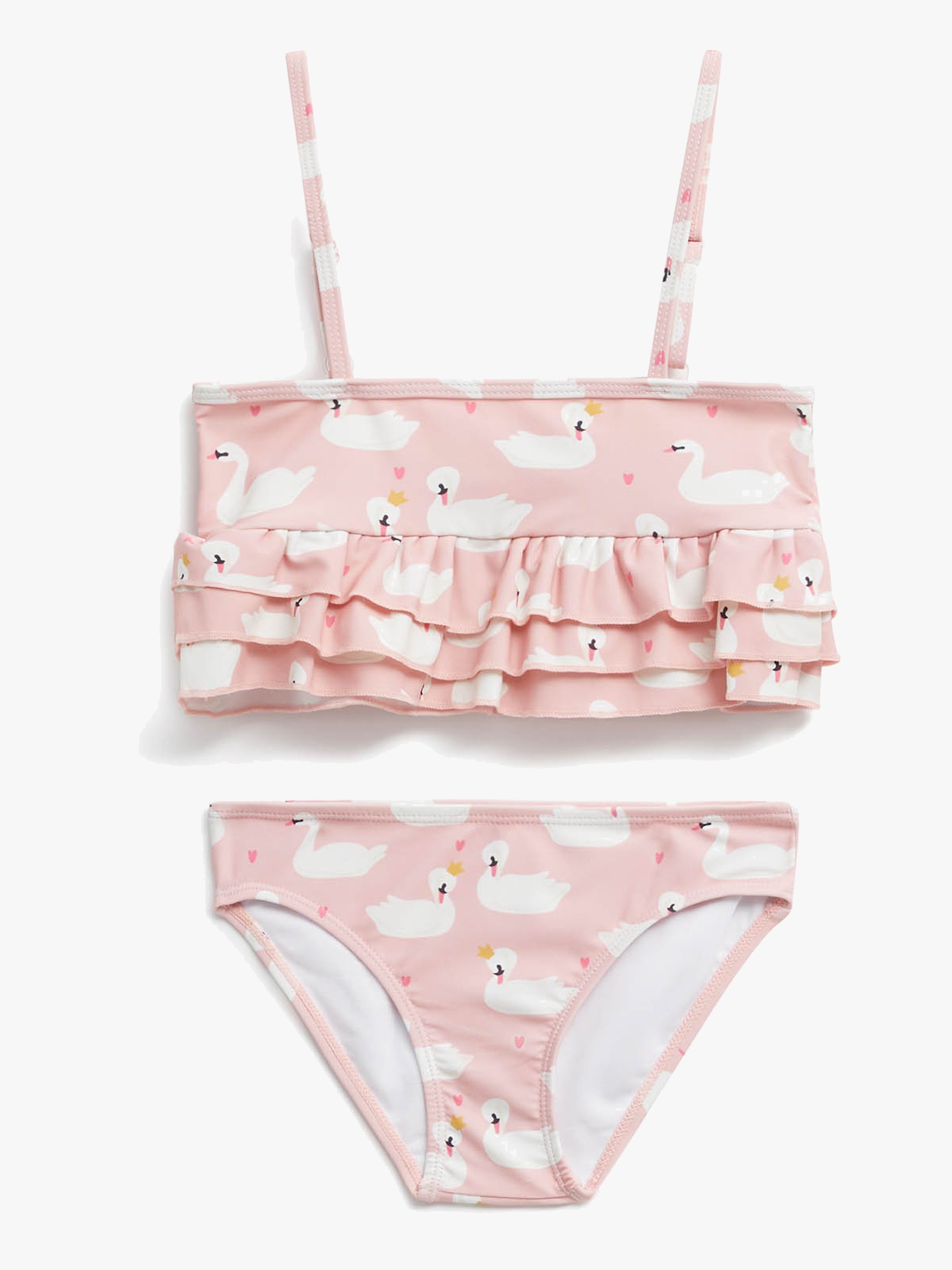 Petite Chérie Atelier Amelie UV-Bikini, Swan, 110-116