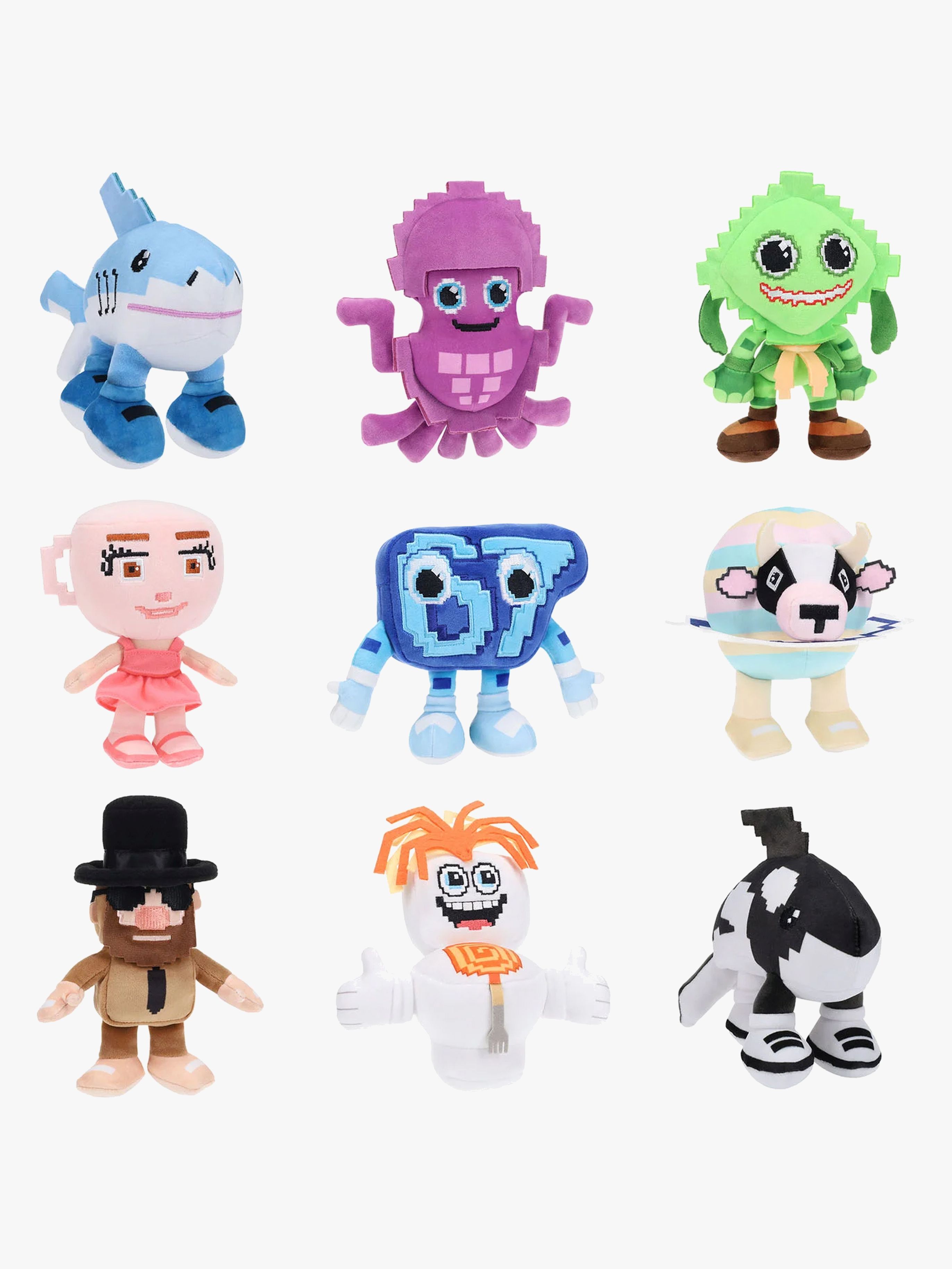 Roblox Steal A Brainrot W1 Bamse 10 cm Blandet Udvalg