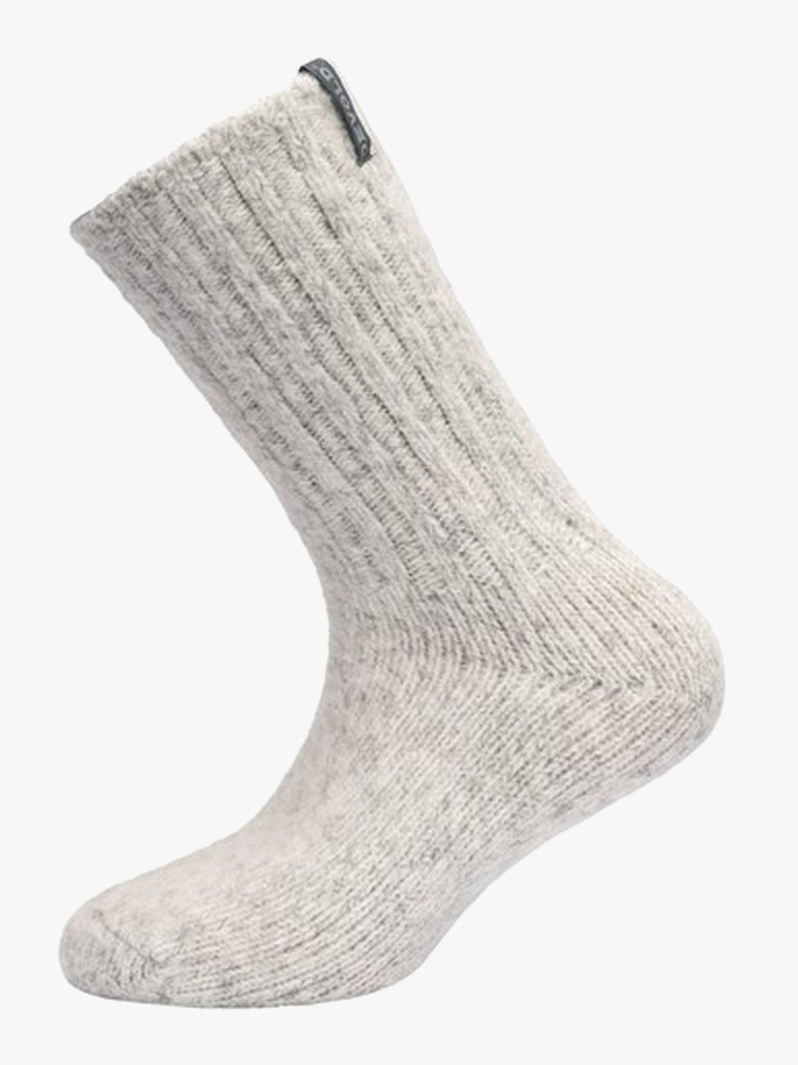 Devold Nansen Strømper, Grey Melange, 31-34