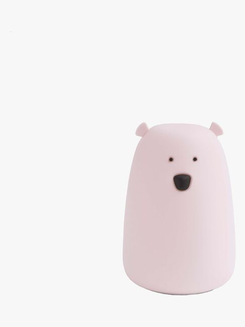 Rabbit & Friends Lampe Lille Bjørn, Lyserød