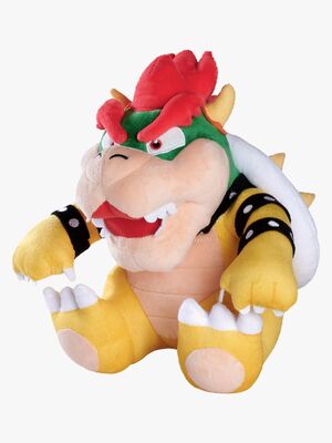 Super Mario Bowser Bamse 27 cm