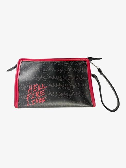 Stranger Things Hellfire Club Toilettaske, Sort