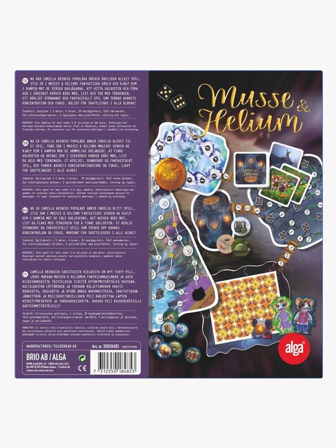 Alga Musse & Helium Jagten På Guldosten Spil