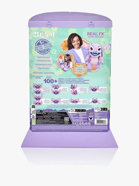 Disney Lilo & Stitch Interaktiv Bamse Real FX Puppetronic Angel