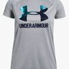 Under Armour Big Logo Tee Solid SS Træningstrøje, Steel