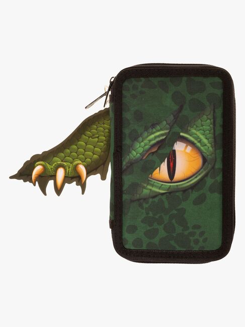 Valiant Dino Dobbelt Penalhus, Grøn