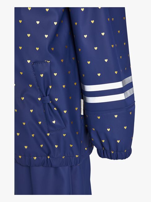 Petite Chérie Atelier Cleo Regnsæt, Crown Blue Mini Hearts