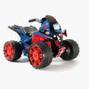 Injusa Elbil Quadbike Spiderman, Rød/Blå