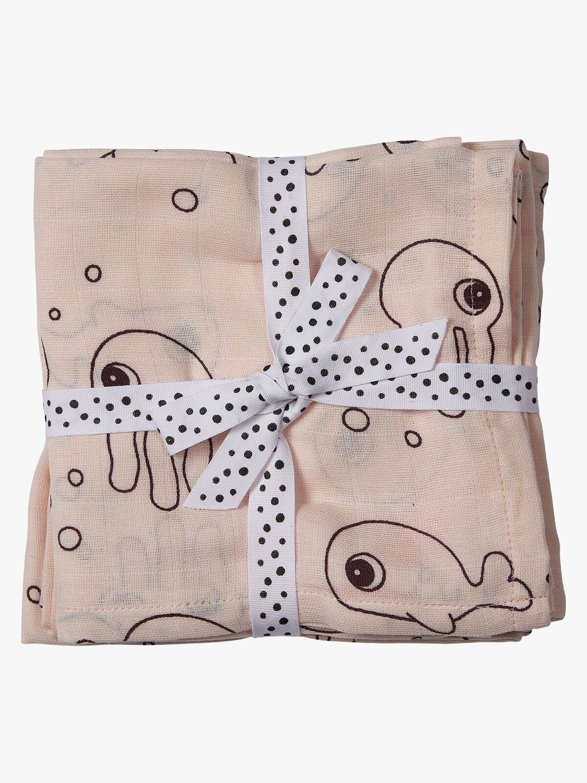 Done By Deer Stofble Sea Friends 120x120 2-pak, Powder