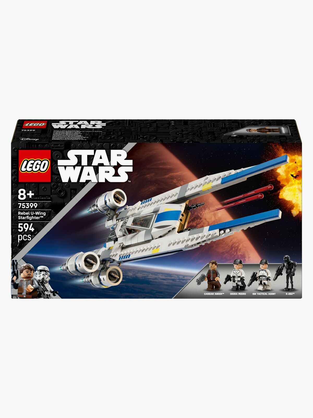 LEGO Star Wars 75399 Oprørernes U-wing-stjernejager