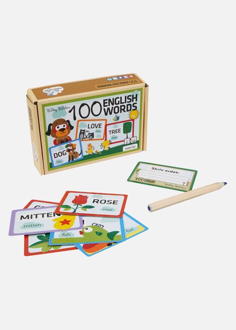 Barbo Toys Wacky Wonders Lær 100 Engelske Ord - Sæt