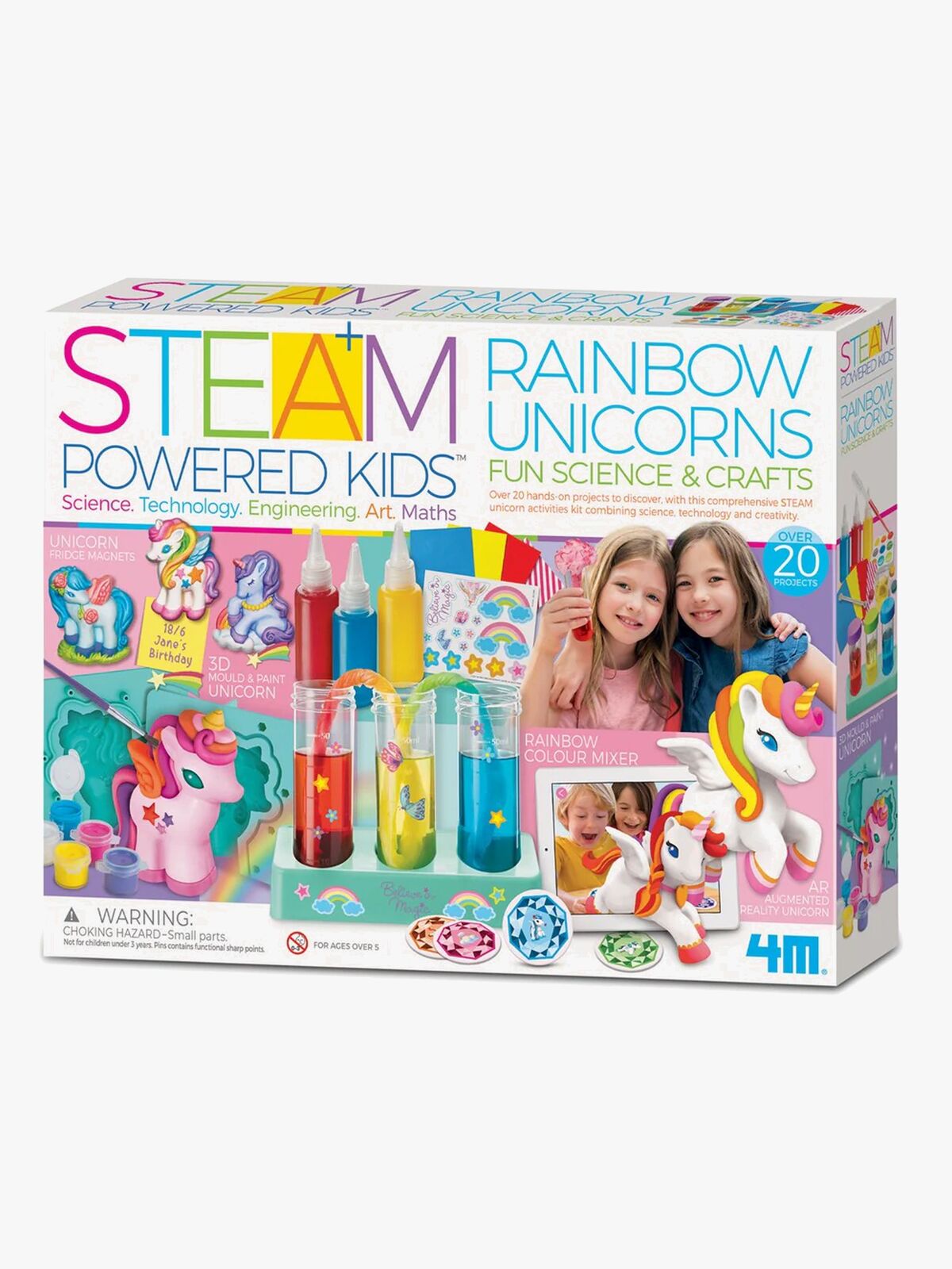 4M STEAM Powered Kids Eksperimentsæt Enhjørninger