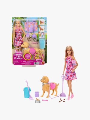 Barbie Family & Friends Malibu Legesæt Hundeluftning