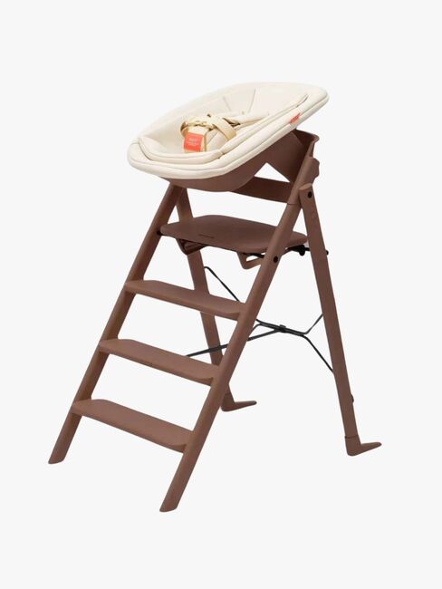 KAOS Klapp Højstol Recycled Bundle inkl Newborn Seat, Mocca Brown 915853_2.jpg