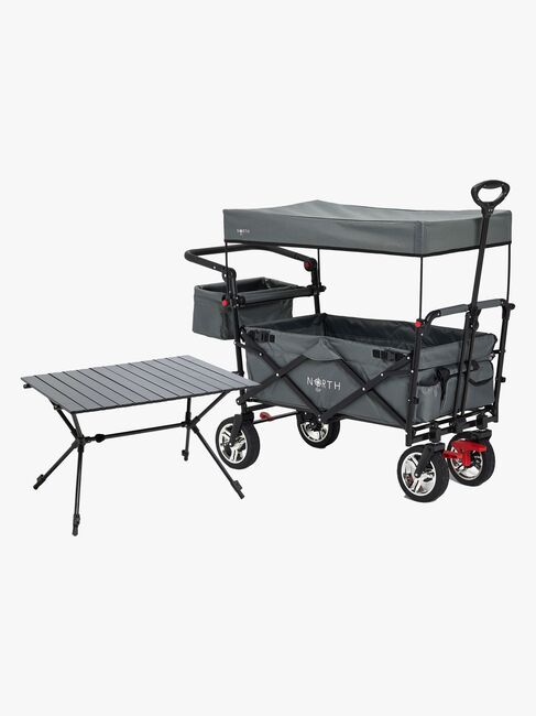 North 13.5 Porter Trækvogn inkl. Campingbord, Ivy Grey