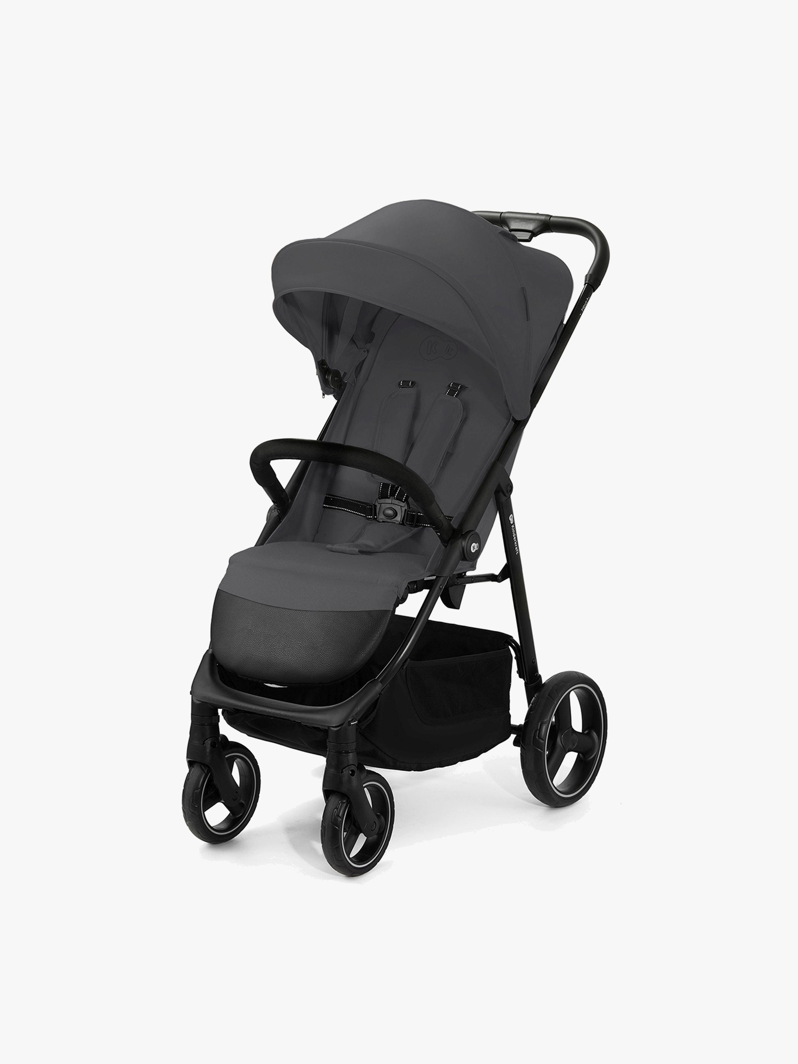 Kinderkraft Trig 3 Klapvogn, Granite Grey