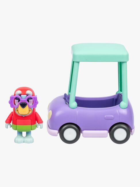 Bluey Figur med Transportmiddel Janet