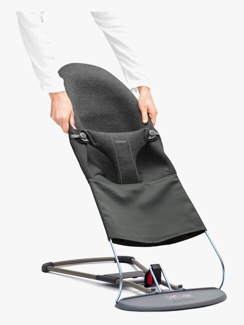 BabyBjörn Bliss Stofhynde 3D Jersey, Grafitgrå