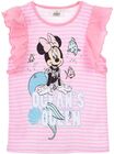 T-Shirt Minnie Mouse, Lyserød