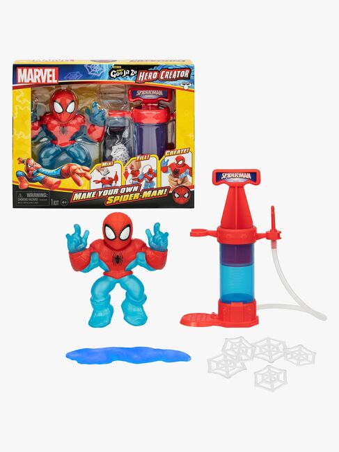 Goo Jit Zu Hero Creator Spider-Man Figur