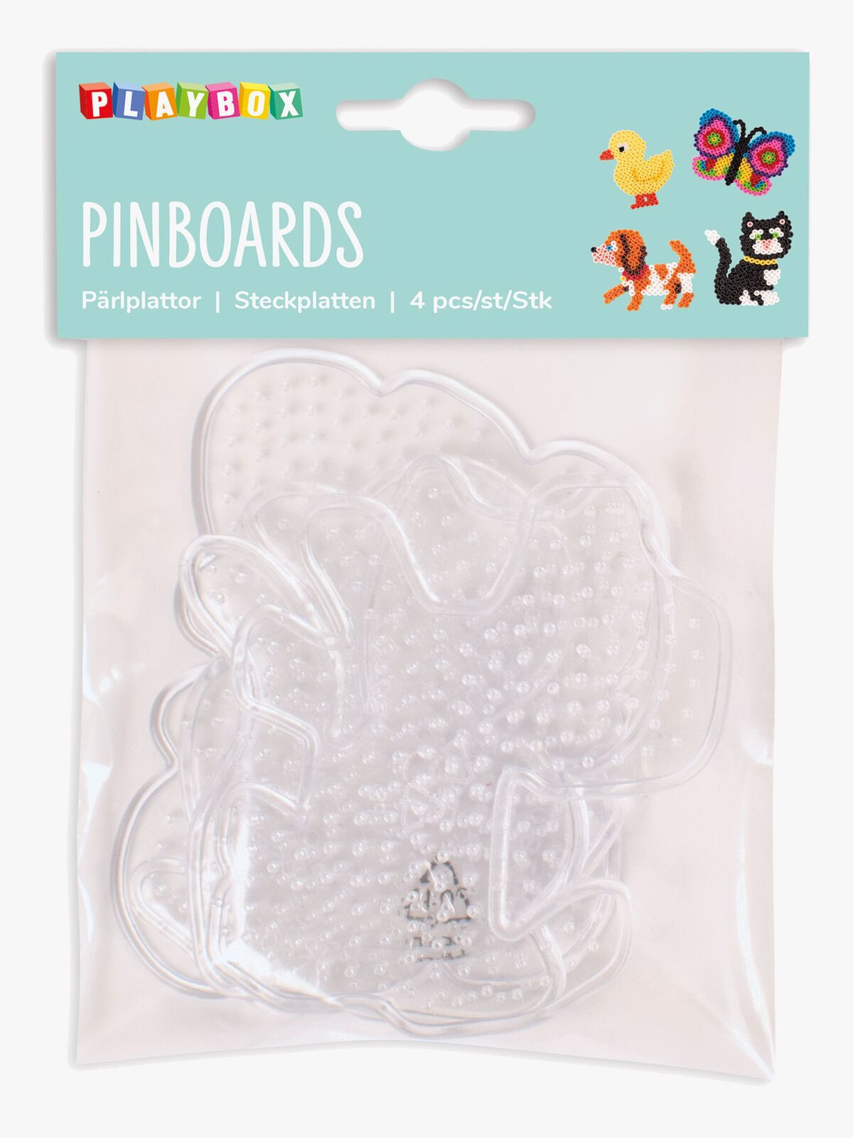 Playbox Perleplader Dyr 4-pak