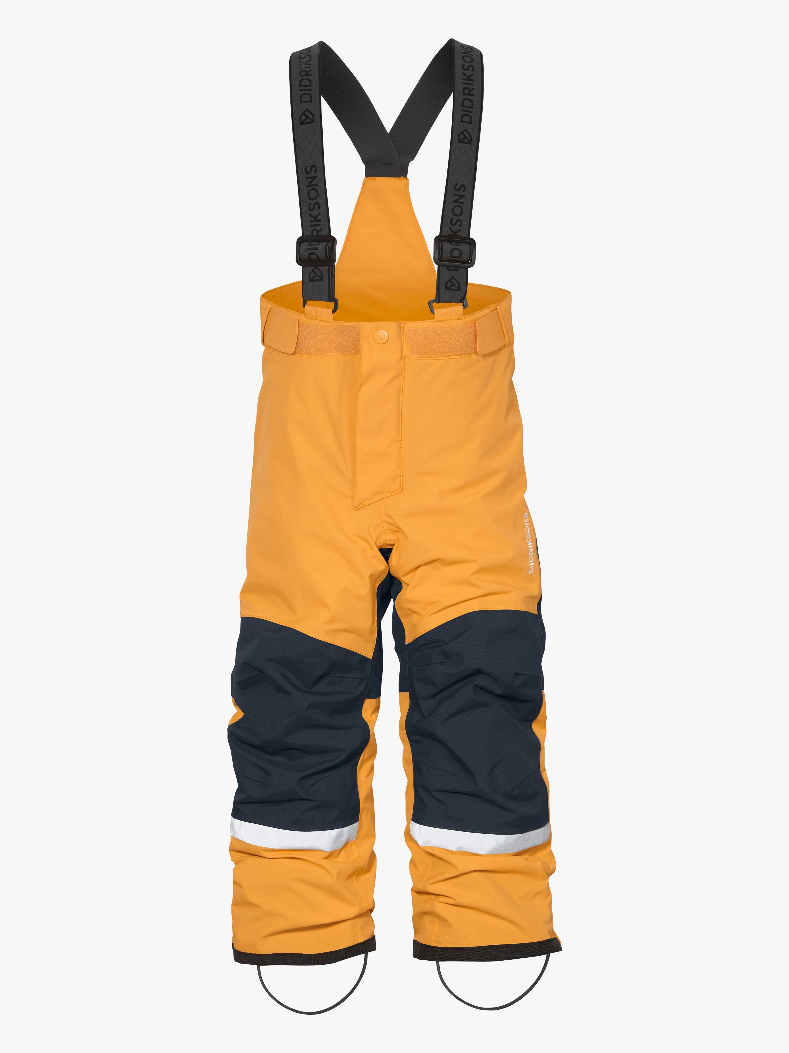 Didriksons Idre Overtræksbukser, Fire Yellow, 80