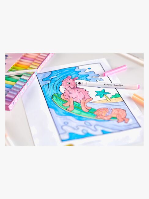 Crayola Super Tips Fiberpenne Pastel 20-pak