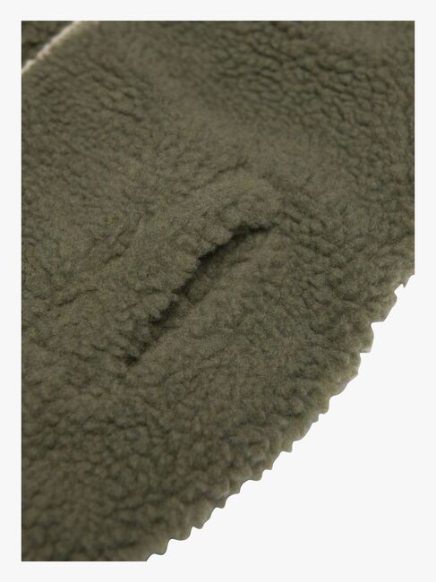 Viking Play  Vendbar Fleecetrøje, Olive