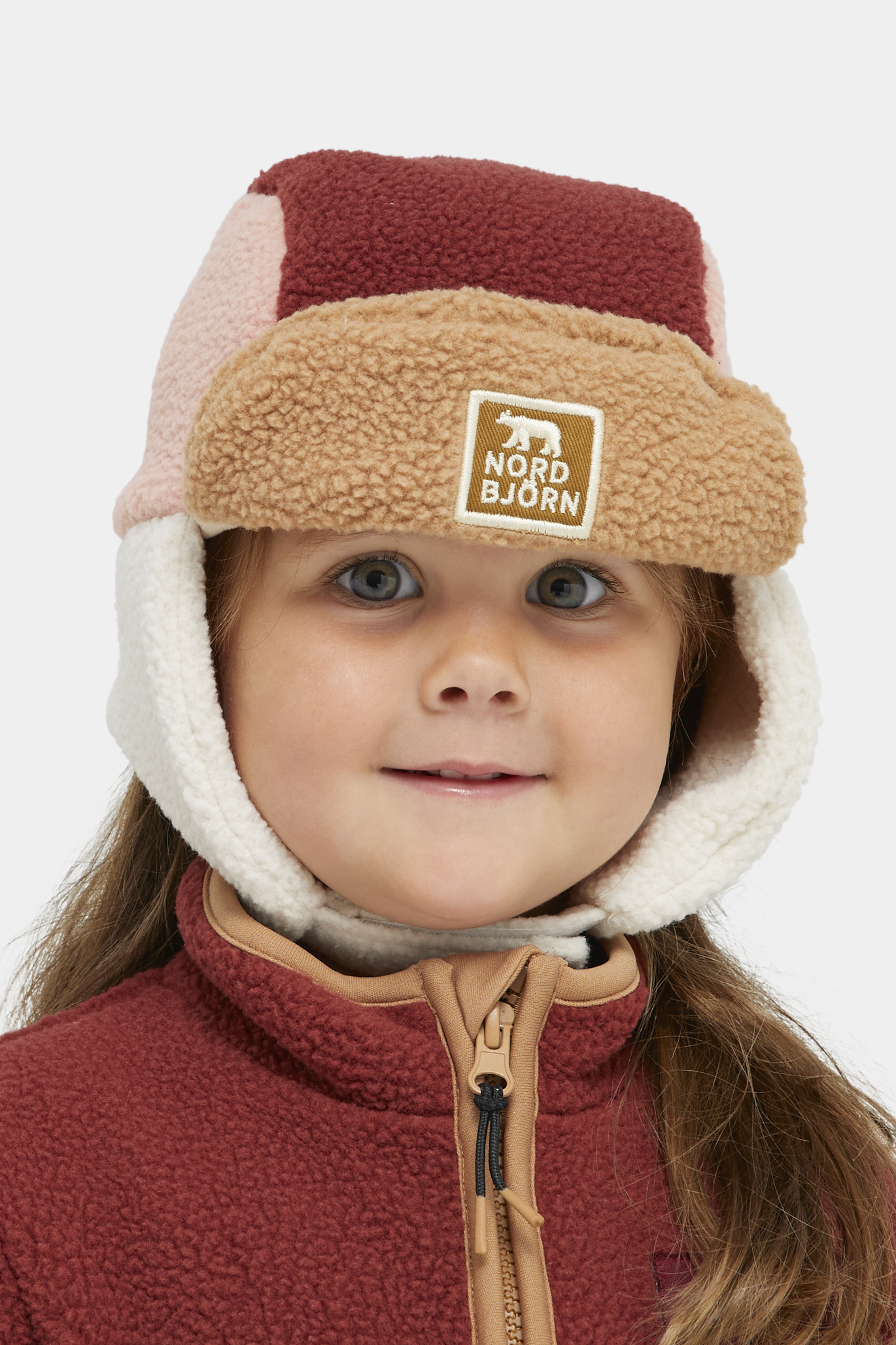 Nordbjörn Knallen Pile-hue, Madder Brown/Rose Dawn/Oatmeal, 52-54