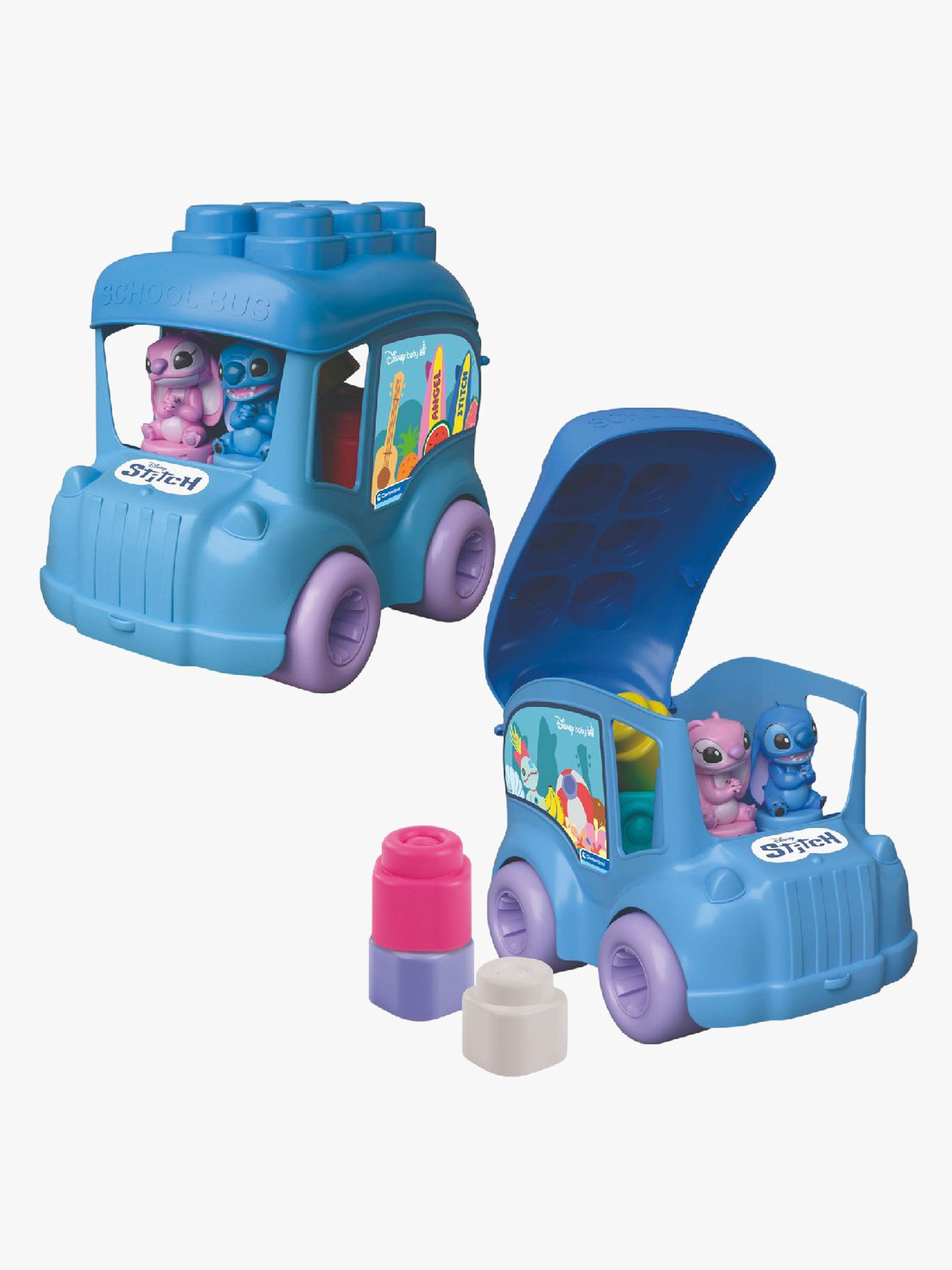 Clementoni Soft Clemmy Stitch Bus Aktivitetslegetøj