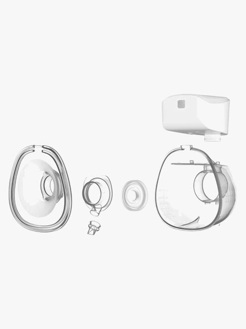 Lionelo Fidi Free Lumi Elektrisk Brystpumpe Single, White