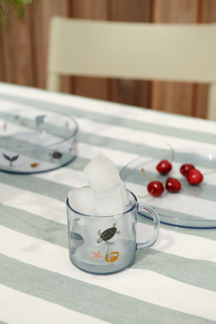 LIEWOOD Siva Tritan  Mønstret Spisesæt, Sea Creature/Sandy