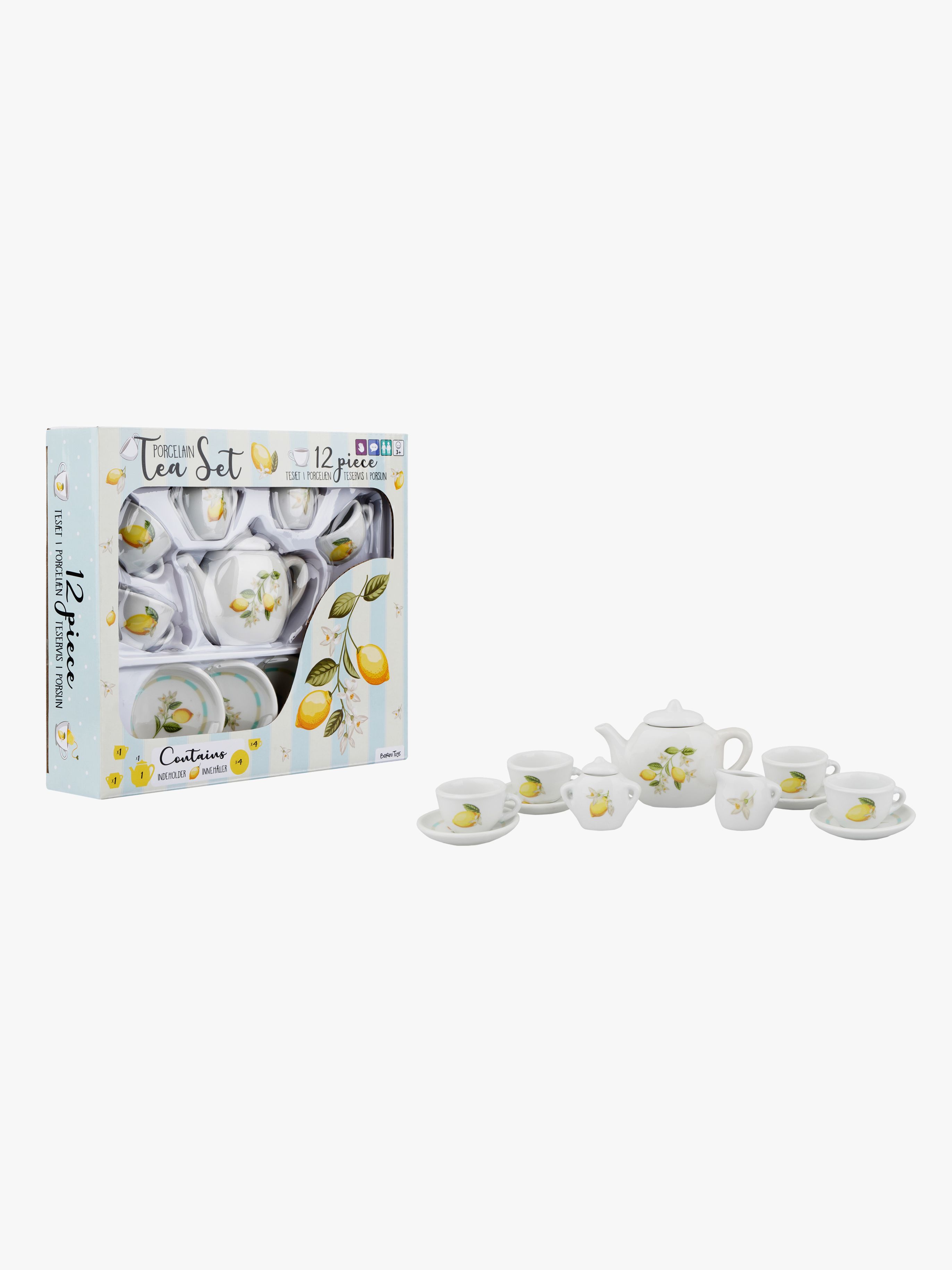 Barbo Toys Teservice Citron 12 Dele