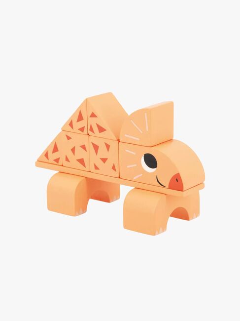 Janod Cubikosaurus Dinosaurer til at Bygge