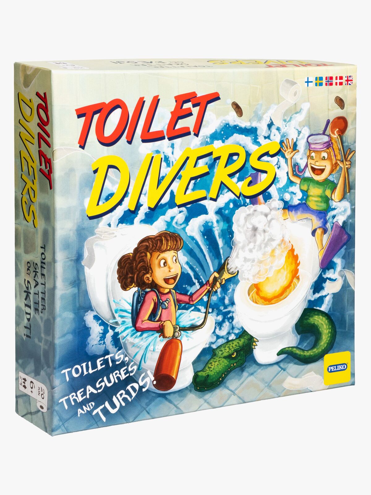 Peliko Spil Toilet Divers
